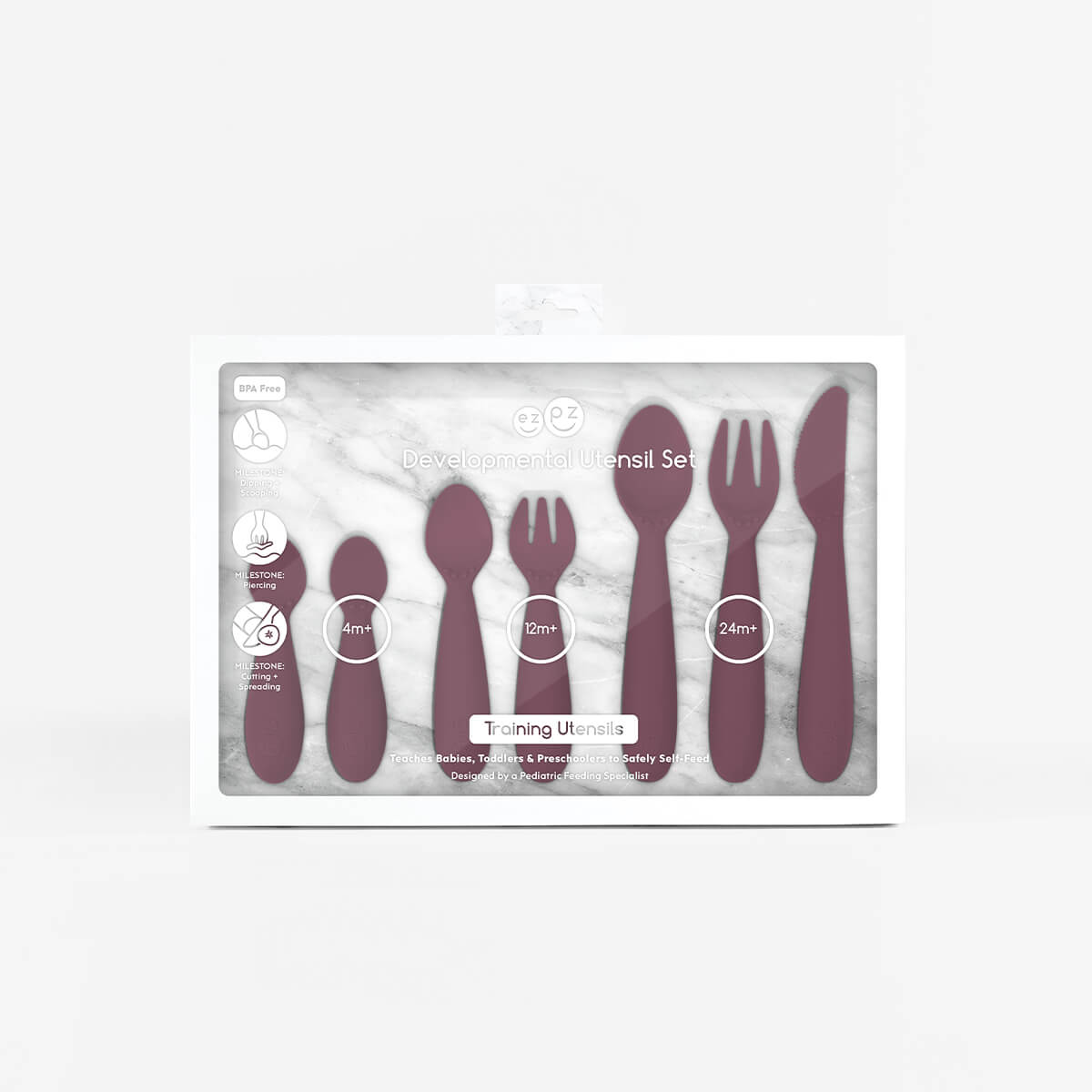 Developmental Utensil Set - HoneyBug
