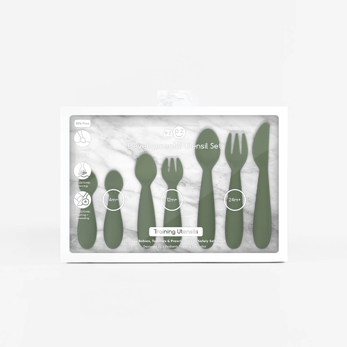 Developmental Utensil Set - HoneyBug