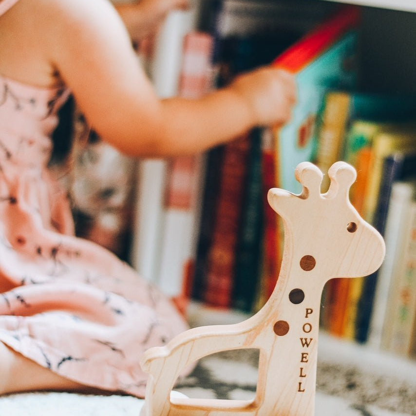 Giraffe Push Toy - HoneyBug