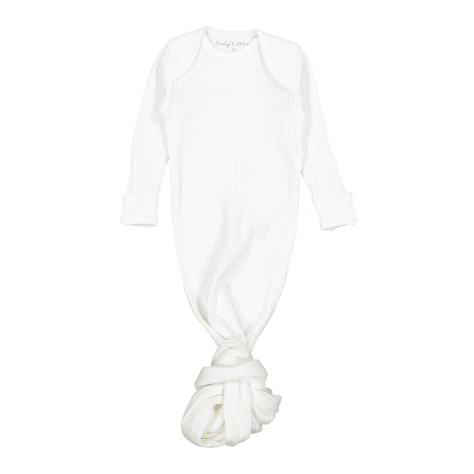 The Baby Gown - Bone - HoneyBug