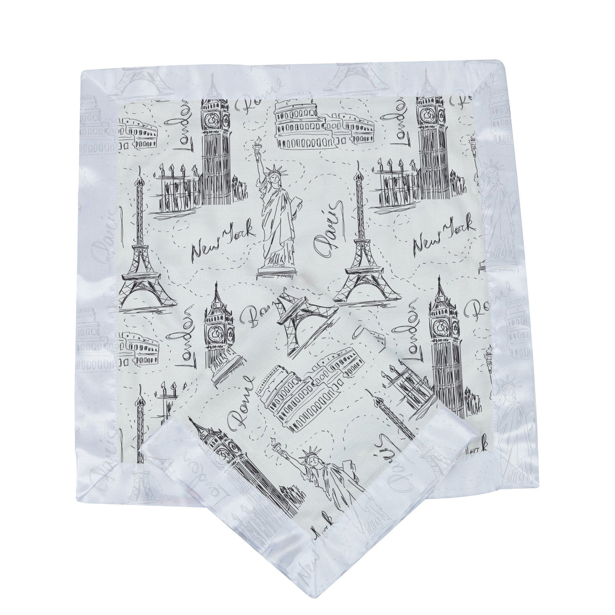 London, Paris, New York Newcastle Blankie - HoneyBug