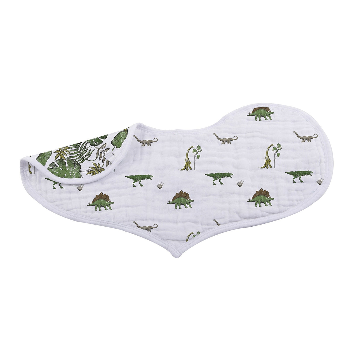 Dino Days Cotton Burp Cloth Bib 2PK - HoneyBug