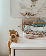 Bamboo Blend Baby Blanket - Boho Woodland - HoneyBug 