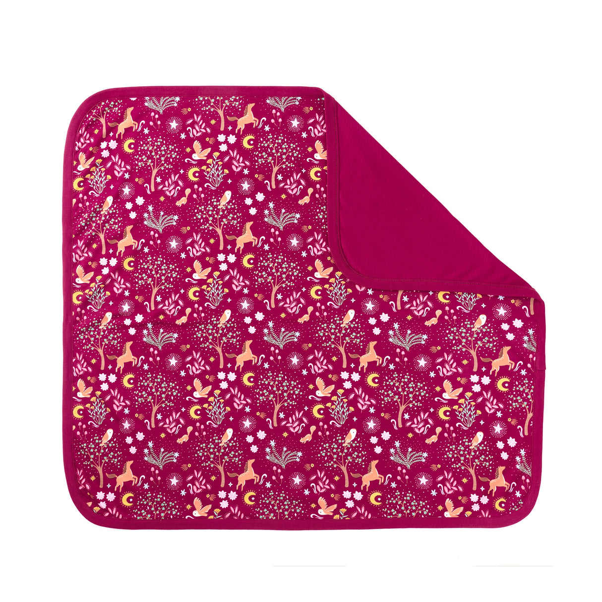 Bamboo Blend 2-ply Receiving Blanket - Woodland Dreams