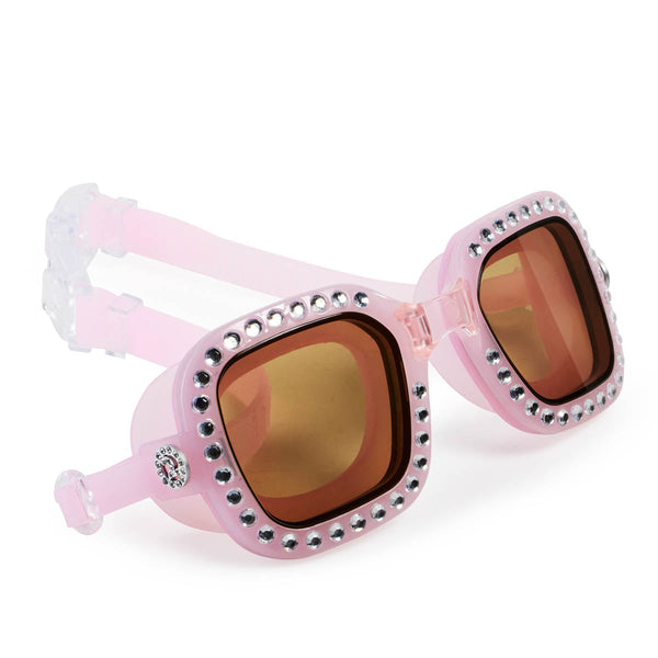 Rose Quartz Bring Vibrancy Adult Swim Goggles by Bling2o - HoneyBug 