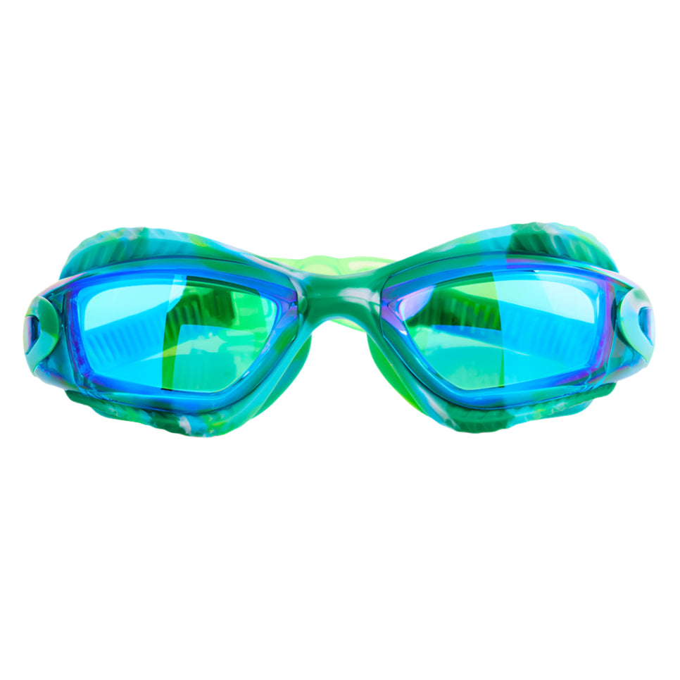 Blue Splash Time to Explore Boy Kids' Swim Goggles - HoneyBug 
