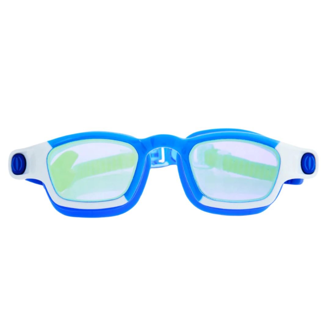Oceanic Blue Short Fin Shark Boy Kids' Swim Goggles - HoneyBug 