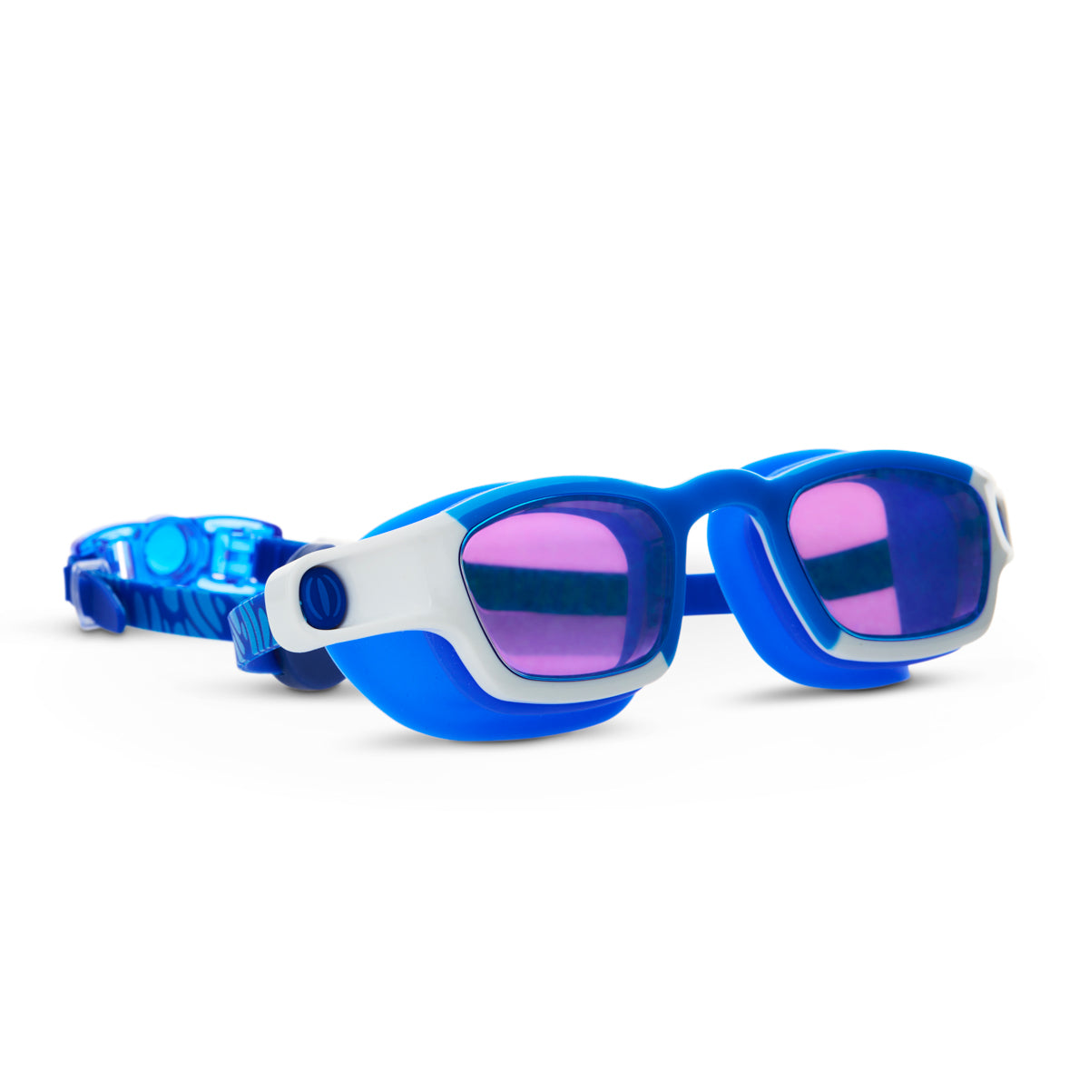 Oceanic Blue Short Fin Shark Boy Kids' Swim Goggles - HoneyBug 