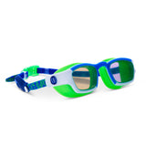 Sage Surfer Short Fin Shark Boy Kids' Swim Goggles - HoneyBug 