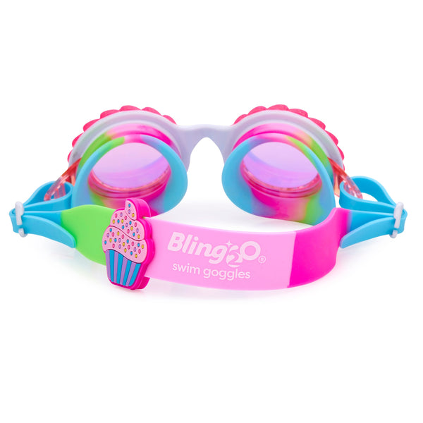 Pink Sugar Bake Off Swim Goggles by Bling2o - HoneyBug 