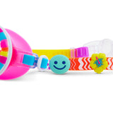 Bestie Charm Bracelet Girl Kids' Swim Goggles - HoneyBug 