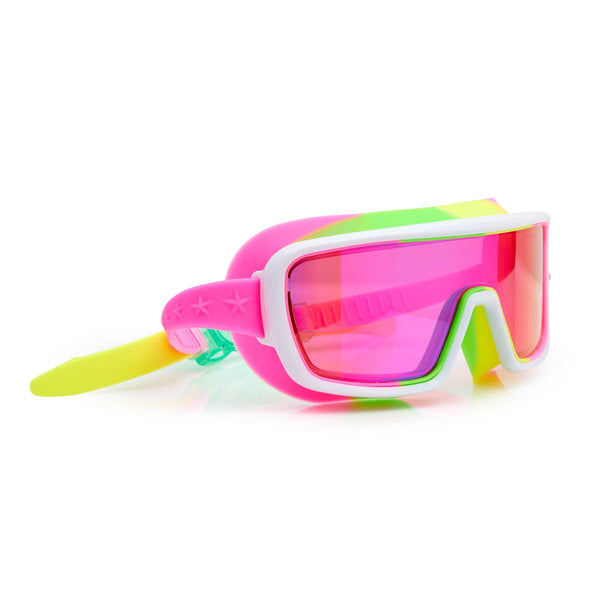 Multicolor Melon Chromatic Swim Goggles by Bling2o - HoneyBug 