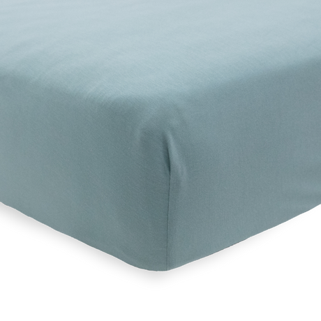 Stretch Knit Crib Sheet - Harbor - HoneyBug 