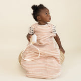 Organic Wearable Blanket - Dash Lines - HoneyBug 