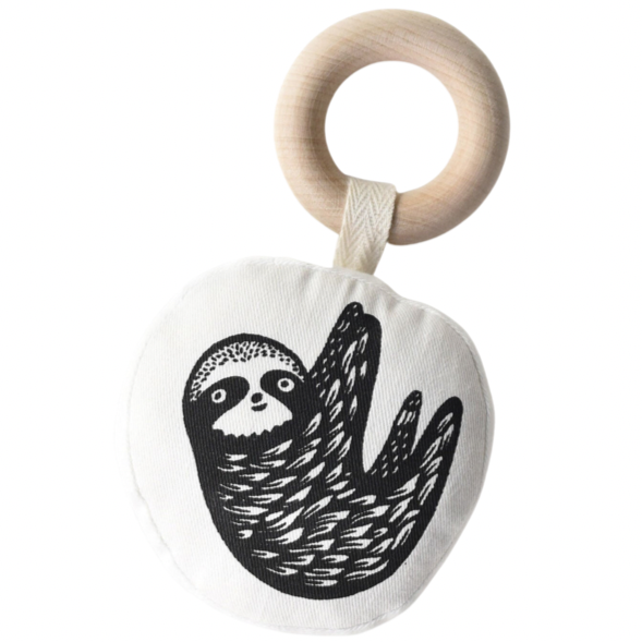 Organic Teether - Sloth - HoneyBug 