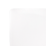 Stretch Knit Crib Sheet - White - HoneyBug 