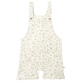 Organic Shortalls - Petals - HoneyBug 