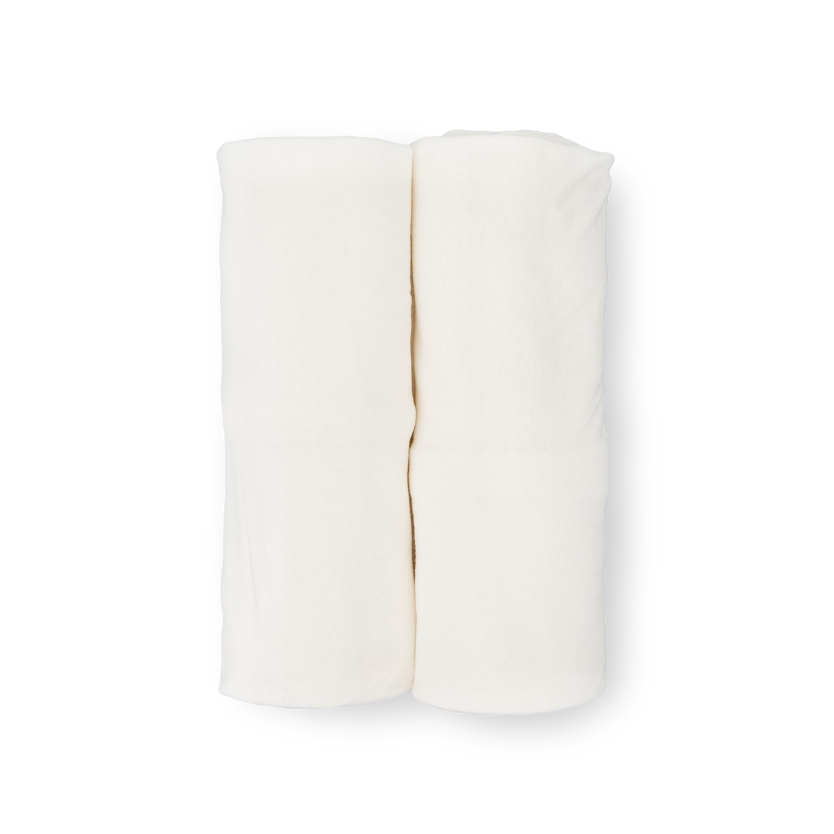 Stretch Knit Swaddle Blanket 2 Pack - White - HoneyBug 