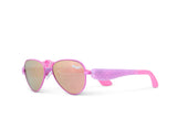 Bright Bubblegum Hampton Beach Kids' Sunglasses - HoneyBug 