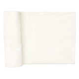 Stretch Knit Swaddle Blanket - White - HoneyBug 
