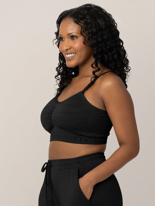 Sublime® Hands-Free Pumping & Nursing Bra | Black – HoneyBug