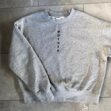 Mother Printed Crew Neck Sweatshirt- Heather Gray - HoneyBug 