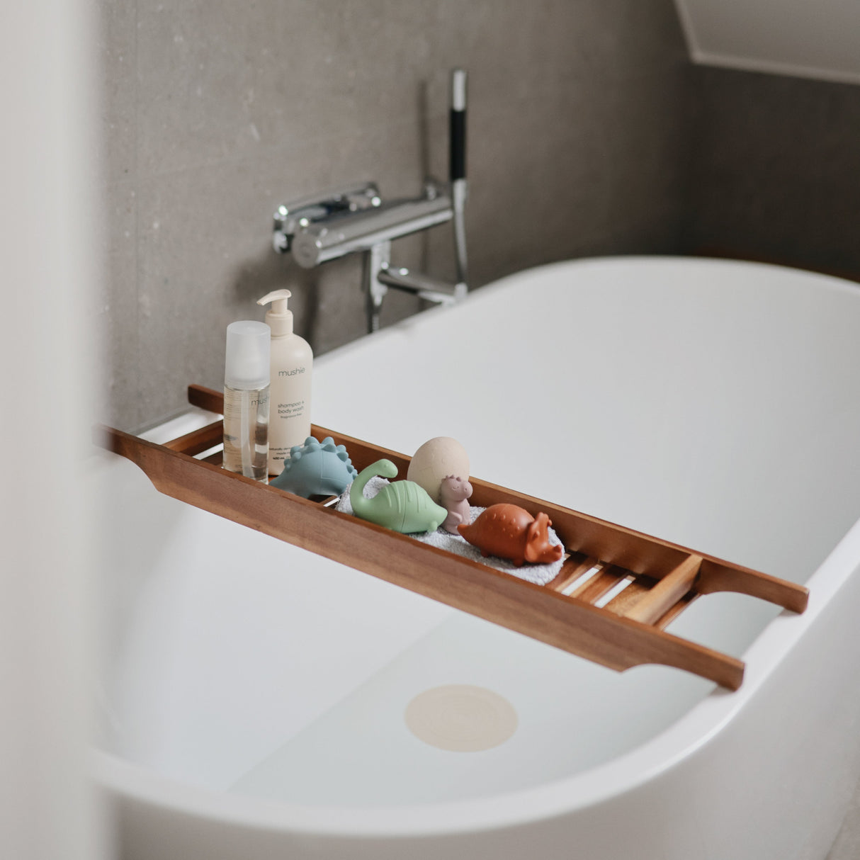 Dino Mold Free Bath Play Set - 4 Pack - HoneyBug 