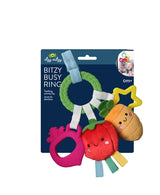 Bitzy Busy Ring Teething Activity Toy - Veggie - HoneyBug 