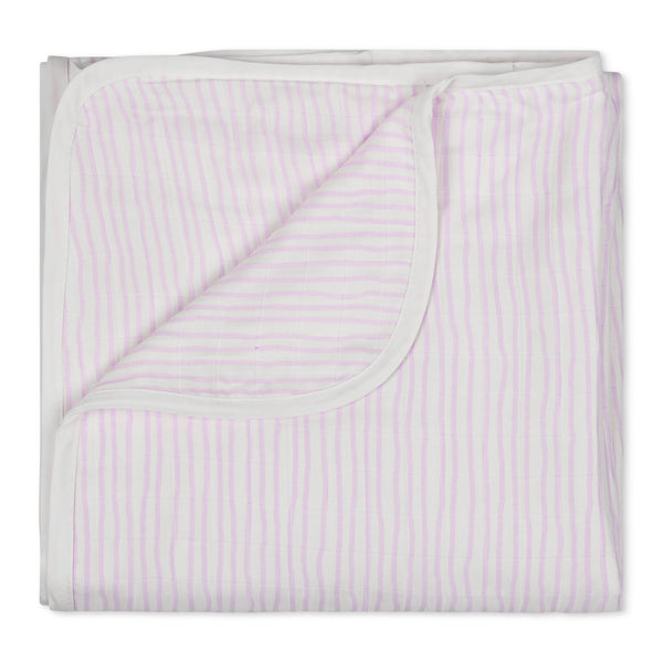 Lavender Wave Blanket - HoneyBug 