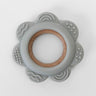 Garden Party Teether Collection - Silicone & Beechwood Flower