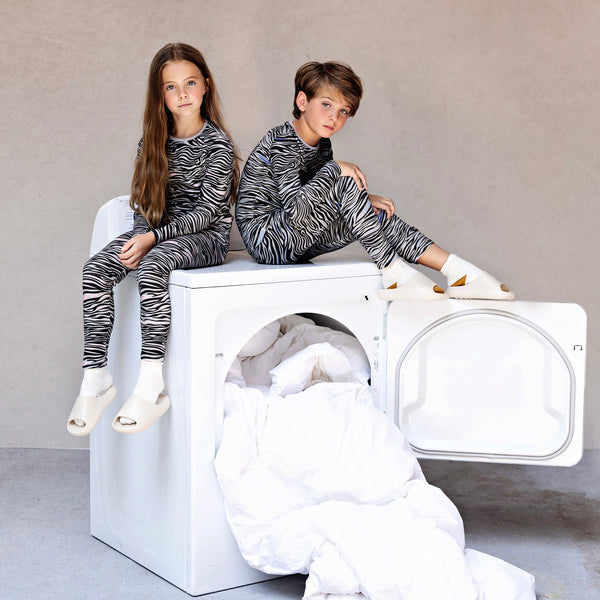 Zebra Print Loungewear set, Boy - HoneyBug 
