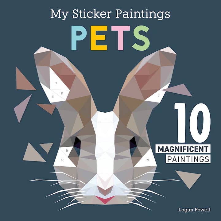 Activity Book - My Sticker Paintings: Pets - HoneyBug 