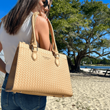 The Montrose Diaper Bag Tote - Dune