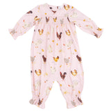 Ruffle Sleeve Romper - HoneyBug 