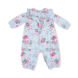 Ruffle Sleeve Romper - HoneyBug 