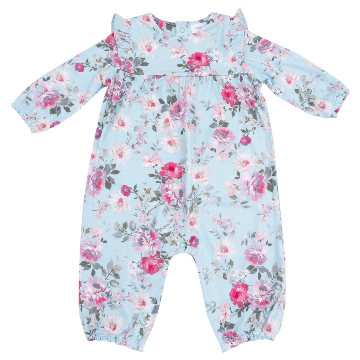 Ruffle Sleeve Romper - HoneyBug 