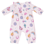 Ruffle Sleeve Romper - HoneyBug 