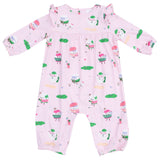 Ruffle Sleeve Romper - HoneyBug 