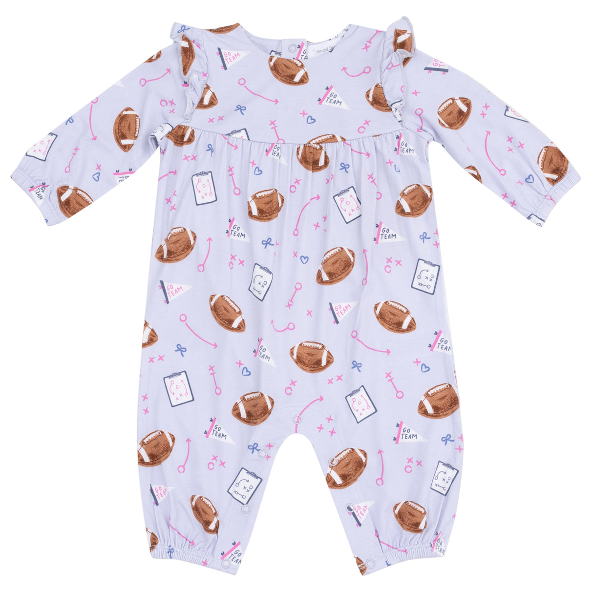 Ruffle Sleeve Romper - HoneyBug 