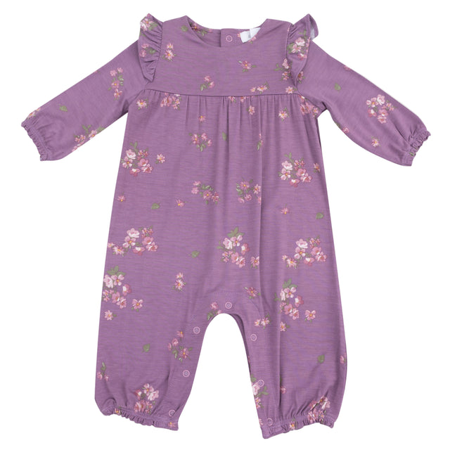 Ruffle Sleeve Romper - HoneyBug 