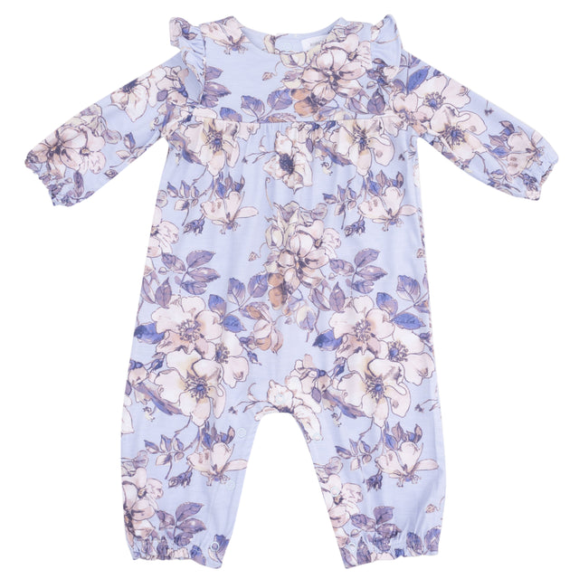 Ruffle Sleeve Romper - HoneyBug 