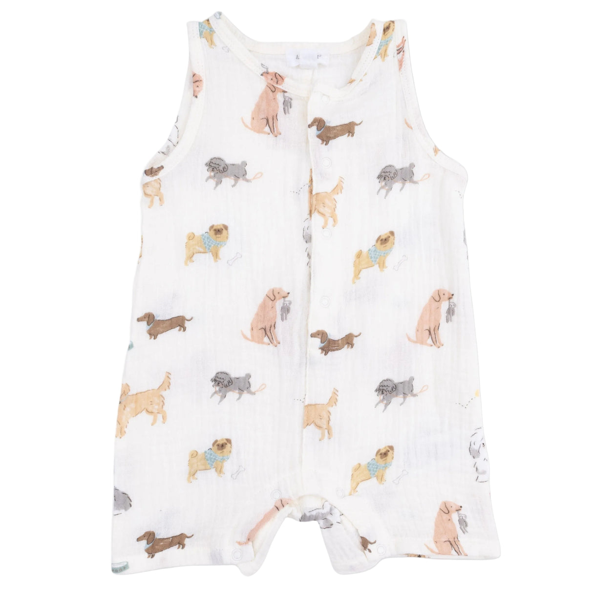Awesome Dogs - Sleeveless Shortie Romper