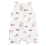 Awesome Dogs - Sleeveless Shortie Romper