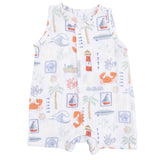 Club Mediterranean - Sleeveless Shortie Romper
