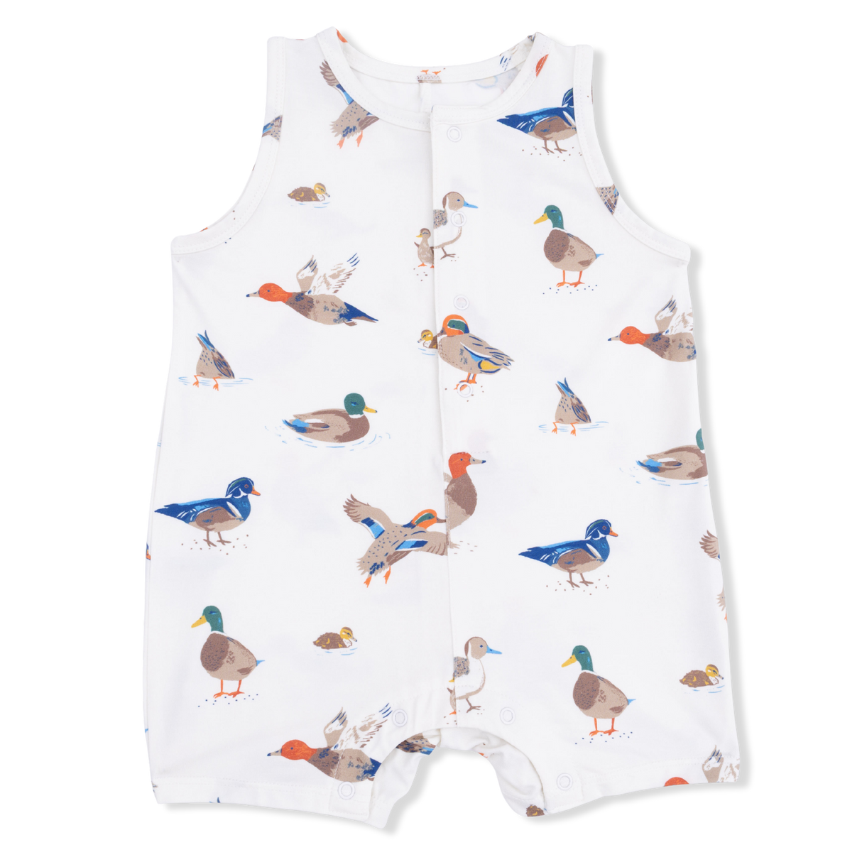 Ducks - Sleeveless Shortie Romper