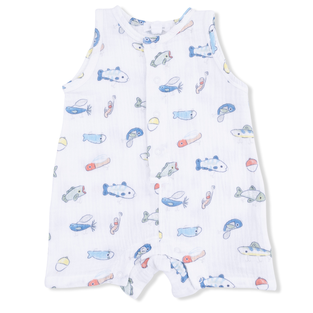 Fishing Lures - Sleeveless Shortie Romper