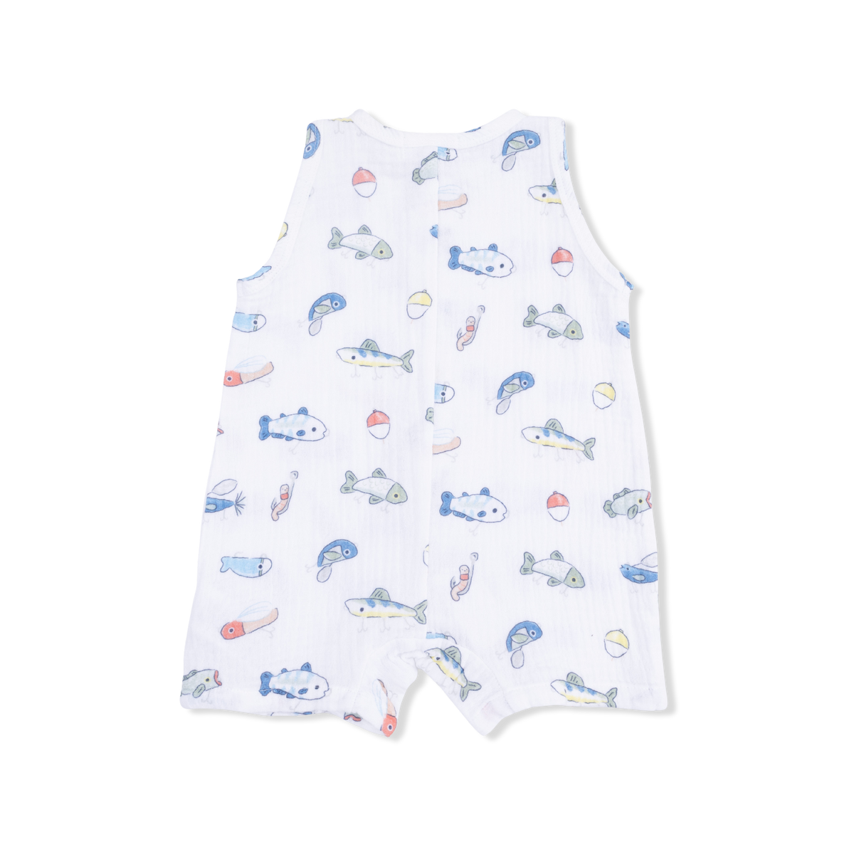 Fishing Lures - Sleeveless Shortie Romper