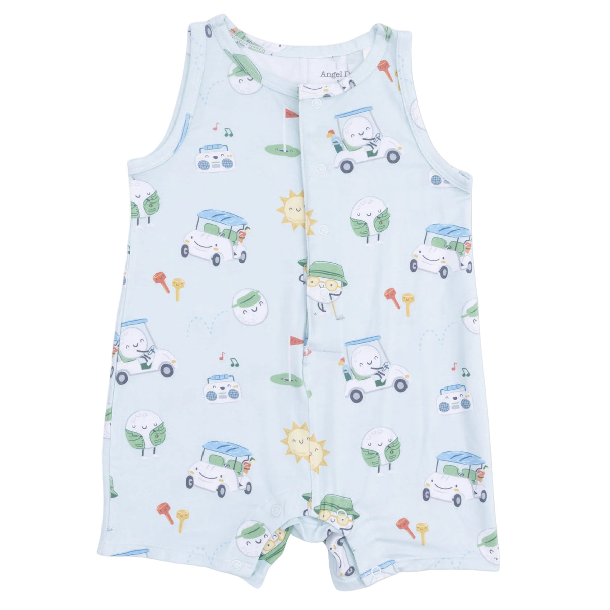 Golf Pros - Sleeveless Shortie Romper