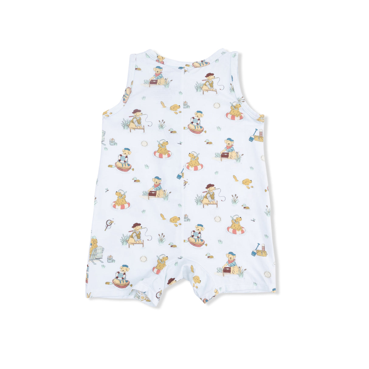 Lake Buddy Dogs - Sleeveless Shortie Romper