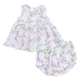 Magnolias - Kimono Dress and Bloomer